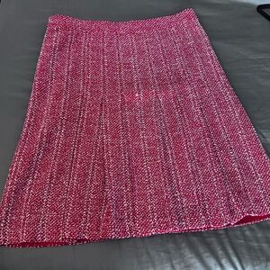 St John Collection by Marie Gray Skirt, Size 10, Red/White